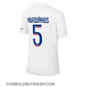 Paris Saint-Germain Marquinhos #5 Tredjetrøje 2022-23 Kortærmet